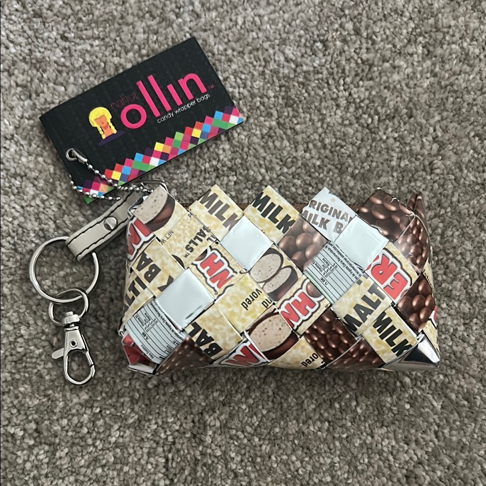 NWT Nahui Ollin Whopper Candy Wrapper Change Purse